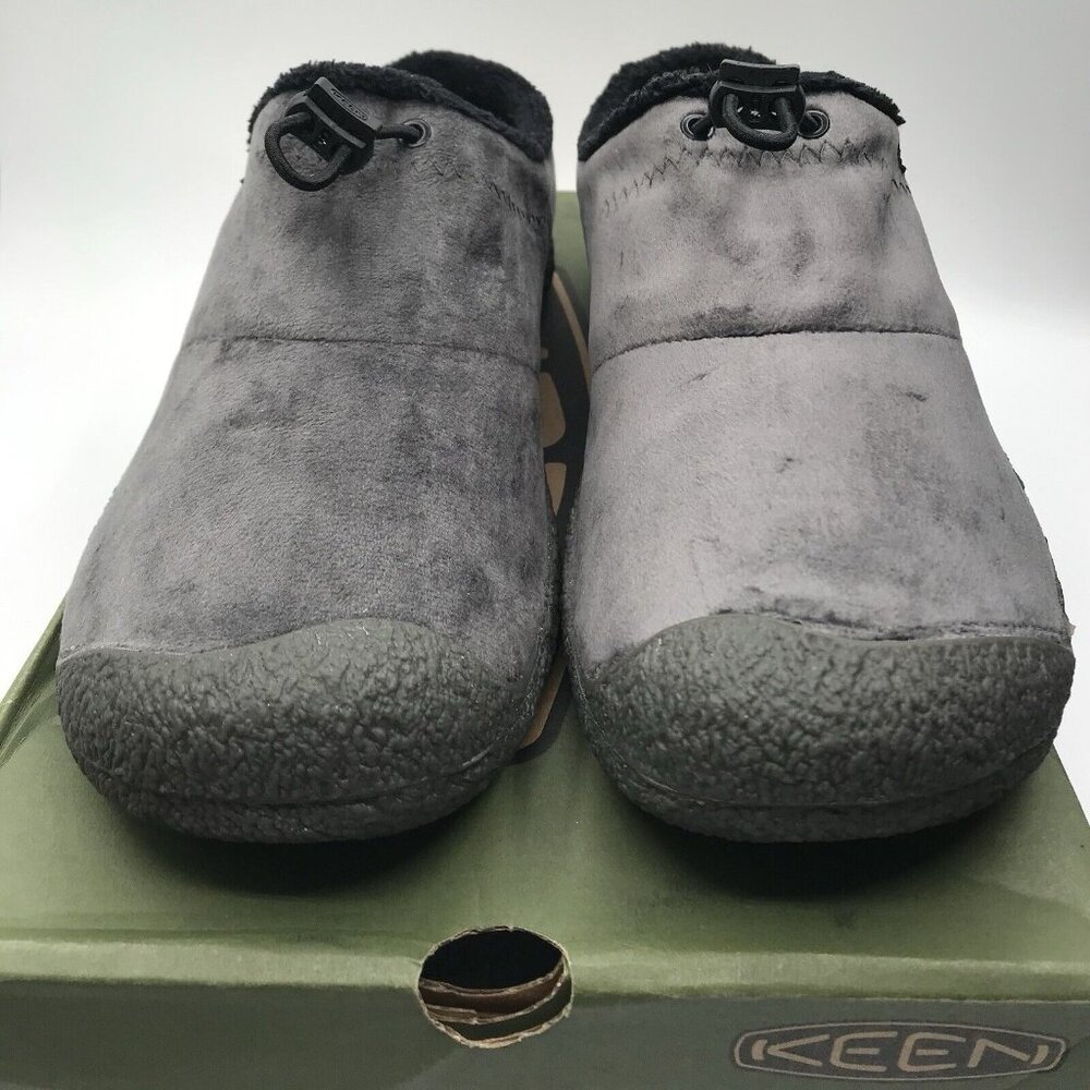 KEEN Howser III Womens Size 9.5 Slip On Mule Comfort Shoes Velour Grey - Picture 4 of 9